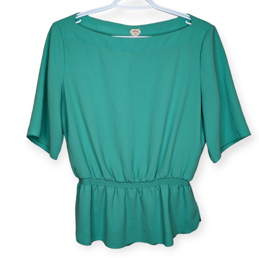 Wilfred Green Blouse with Relaxed Fit